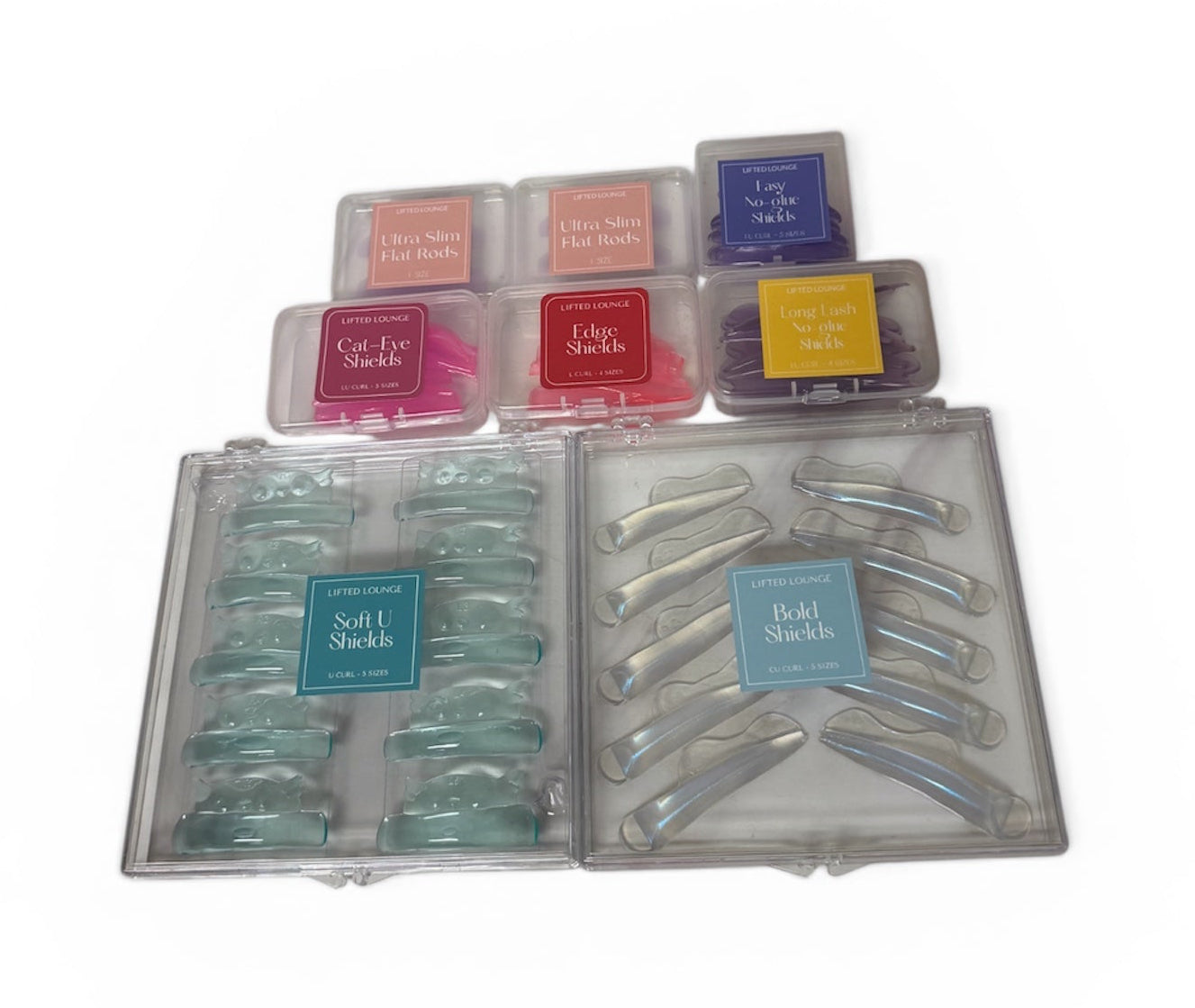 C) Korean lash lift shields set - Korean lash lift product by Lifted Lounge