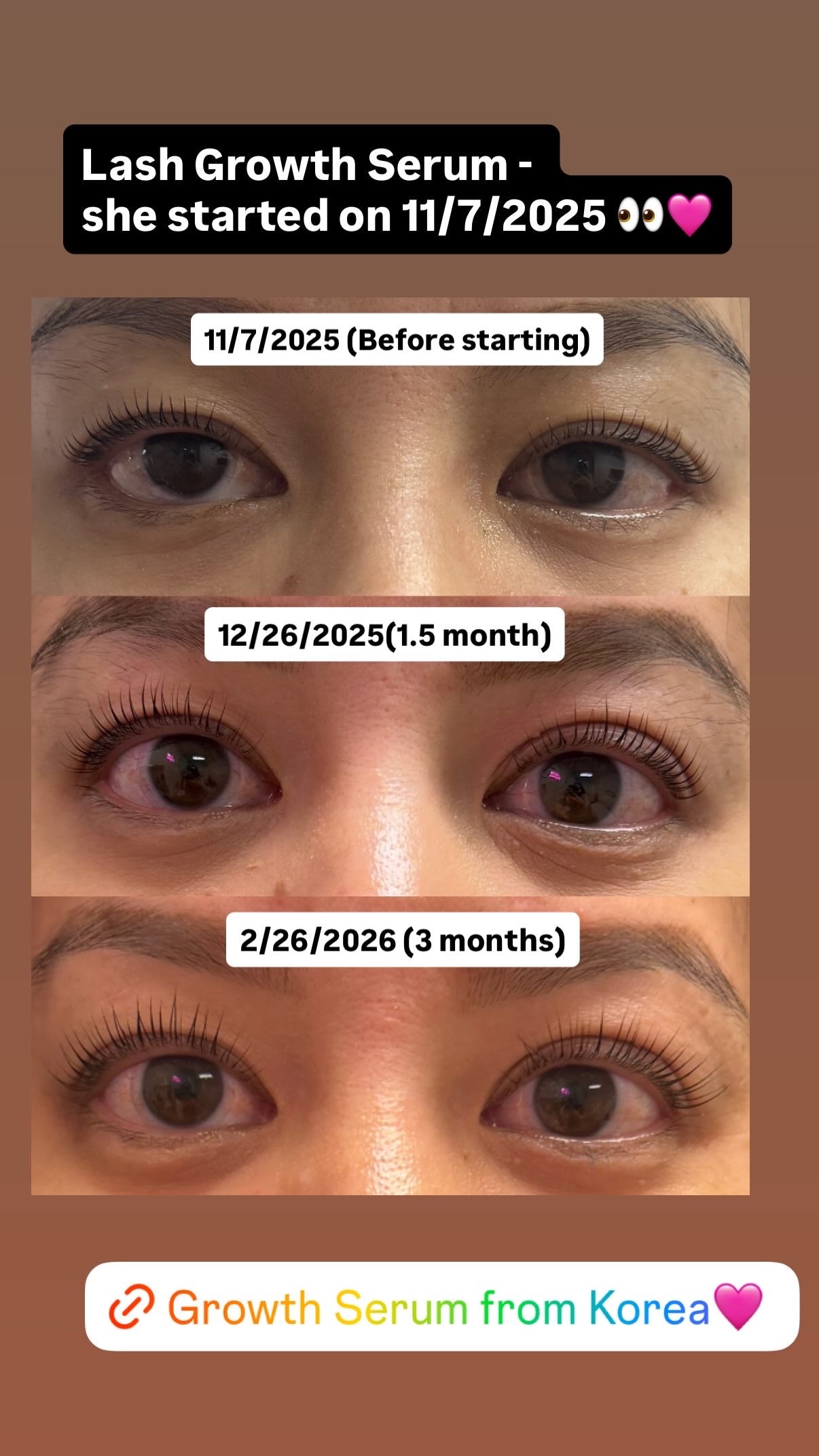 Lash growth - Wow lash ampoule - close-up detail - by Lifted Lounge