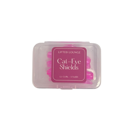 Cat-eye shields : LU curl with thicker ends