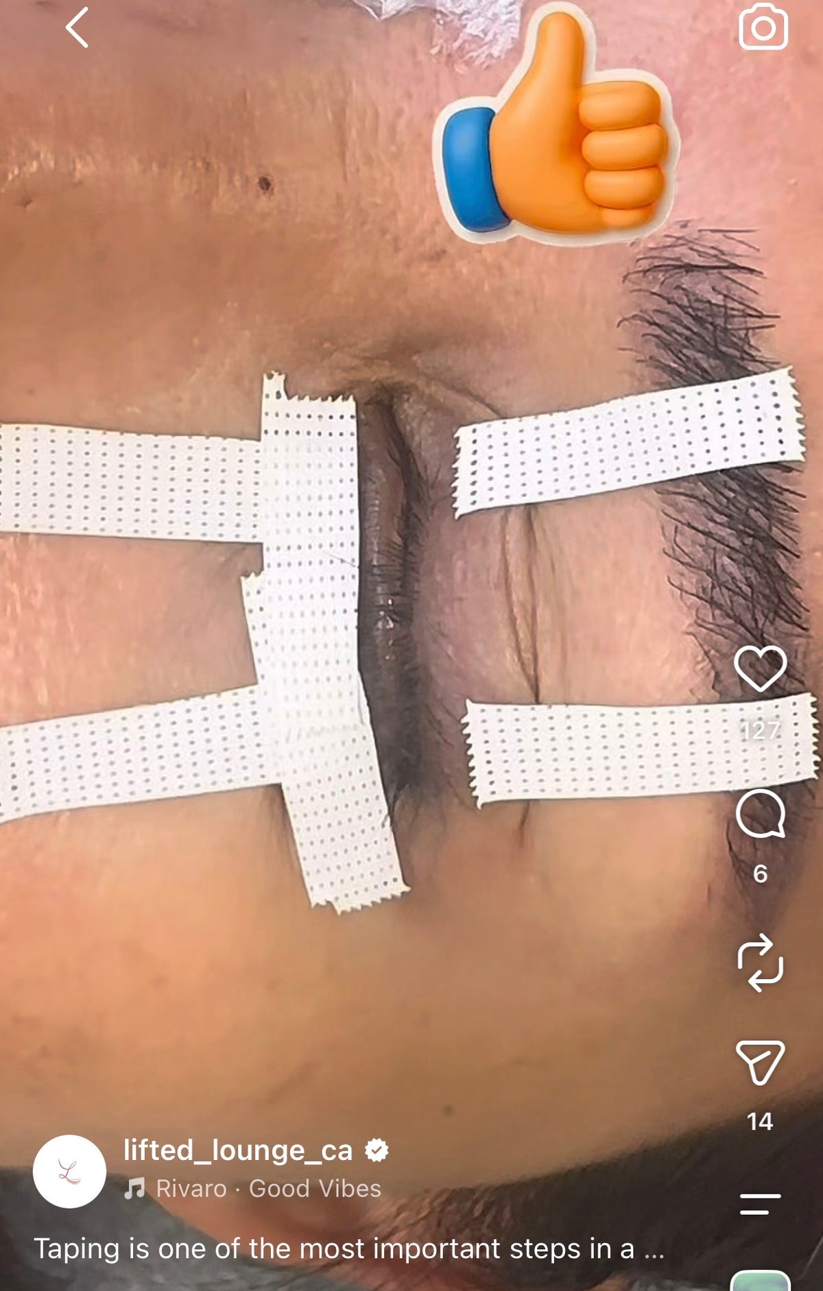 Nichiban Japanese under-eye tape for Korean lash lift, packaging and roll by Lifted Lounge