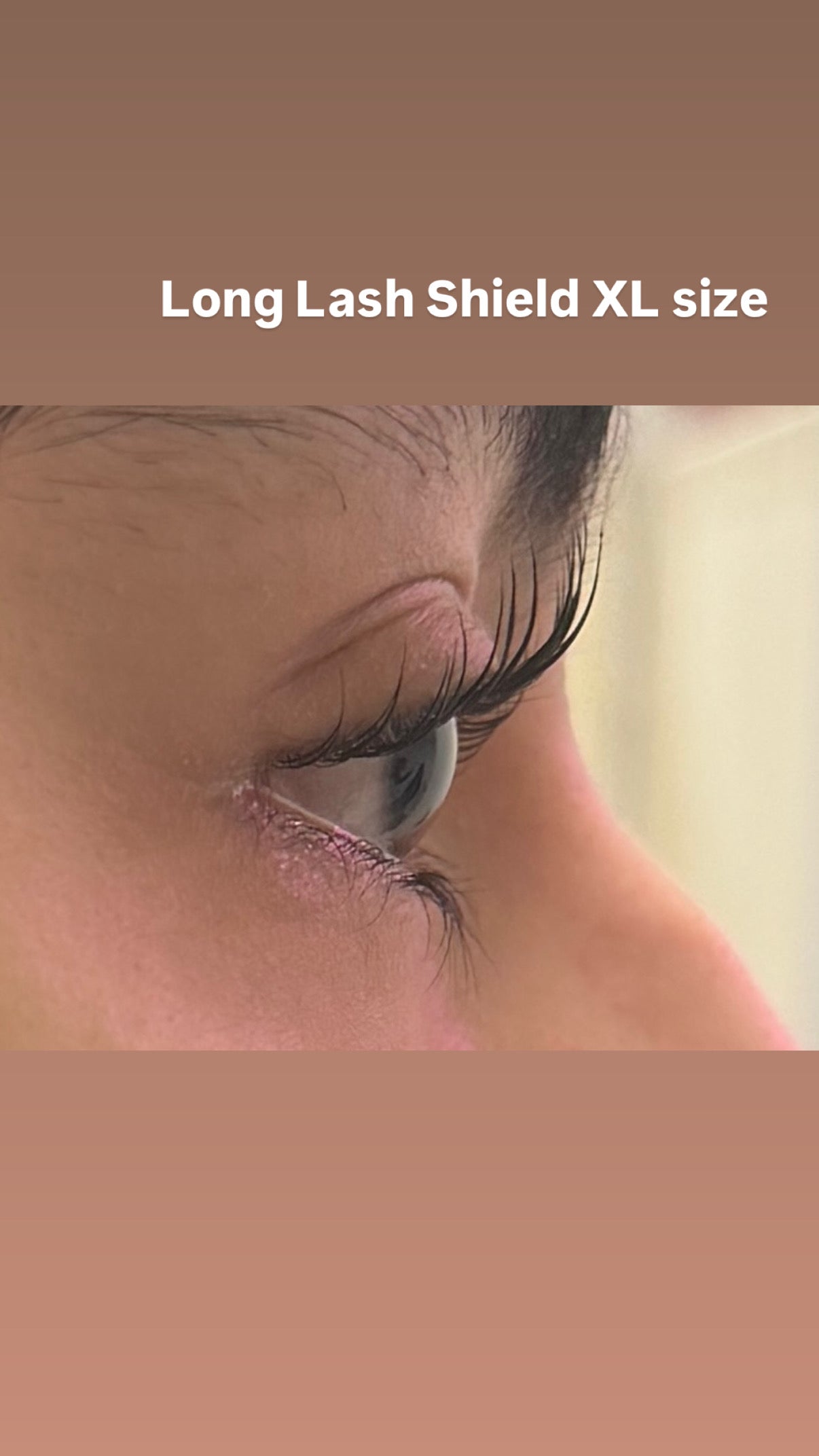 Long lash no-glue shields - before and after results - by Lifted Lounge