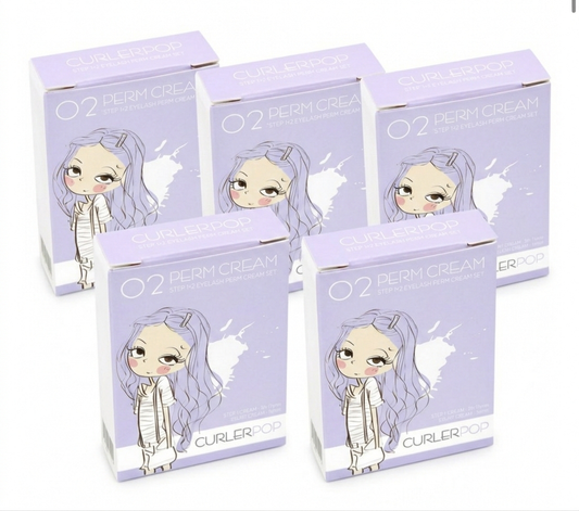 5 x Curlerpop perm solution