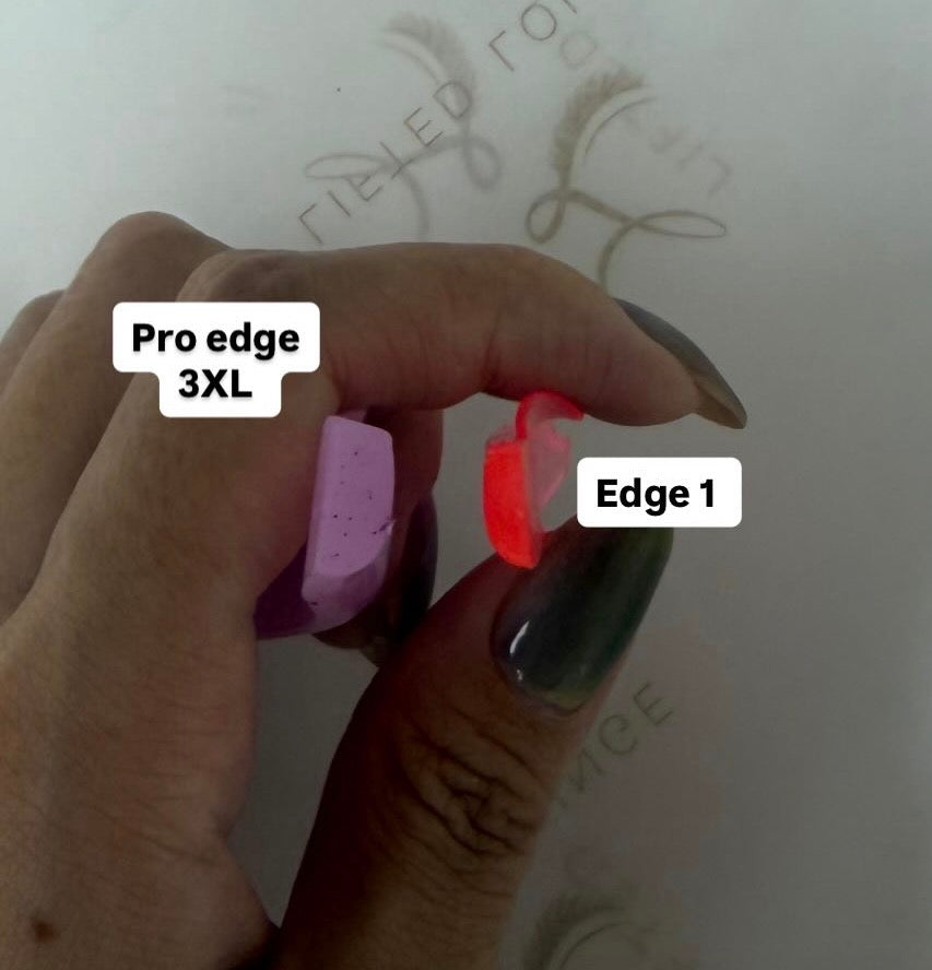 Pro Edge No-Glue Shields - L Curl