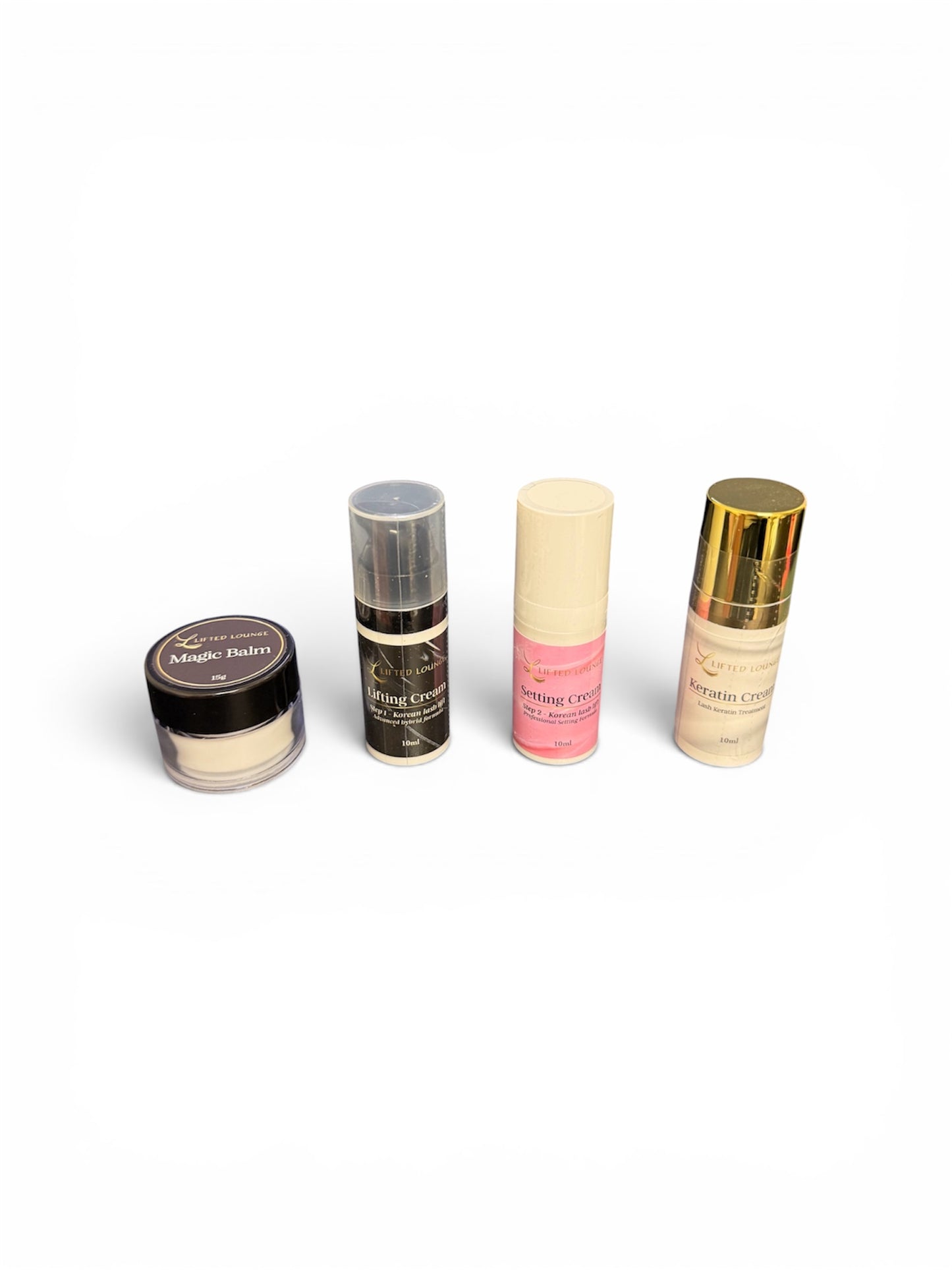 Lifted Lounge Essential set A — Perm Solution set with magic balm and keratin cream