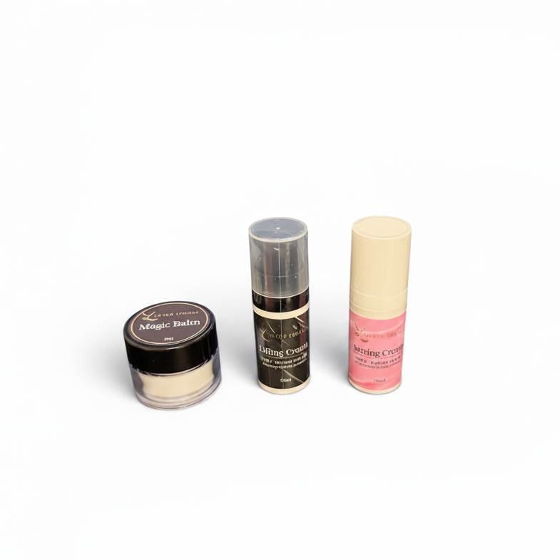 Lifted lounge perm solution set with magic balm