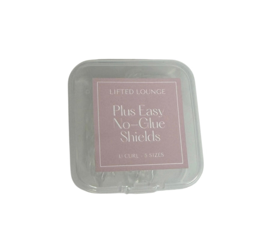 Plus Easy No-Glue Lash Lift Shields, LU curl, clear, by Lifted Lounge