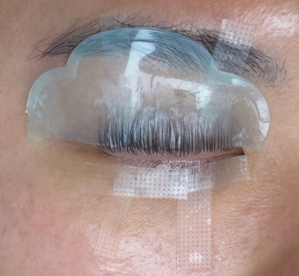 Wide Fit Flat Rods for Korean lash lift softening, product photo by Lifted Lounge
