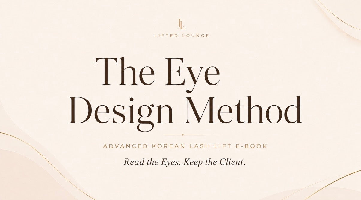 The Eye Design Method — Advanced Korean Lash Lift E-Book