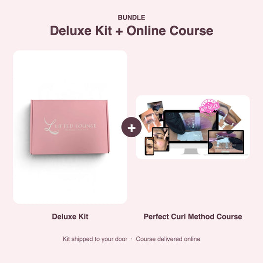 Deluxe Kit + Perfect Curl Method online course bundle by Lifted Lounge