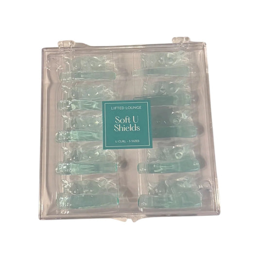 Soft U No-Glue Shields for a soft rounded natural Korean lash lift by Lifted Lounge